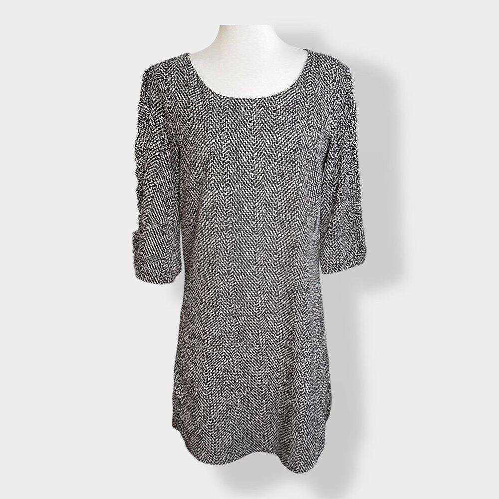 Maison Scotch‎ Ruffle Sleeve Shift Mini Dress